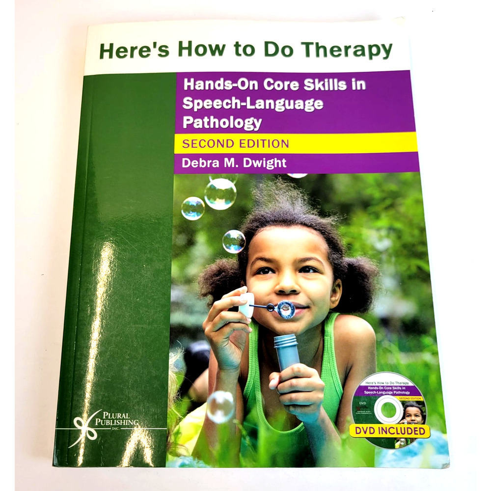Here's How To Do Therapy 2nd Edition Dwight SLP Textbook DVD Plural Publishing